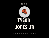 Tyson vs Jones fight November 28th
