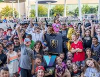 Vegas Knights growing hockey interest in the community