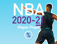 NBA 2020-21 player props