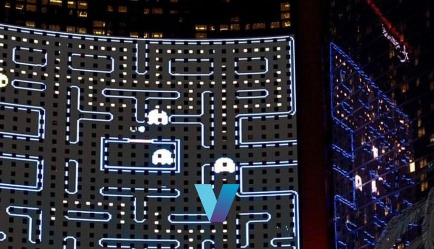 Pacman on the Resorts World casino