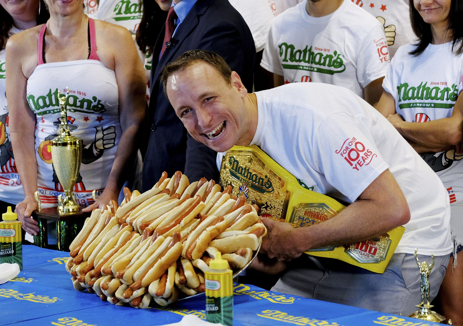 Nathan's Famous Hot-Dog Contest Odds